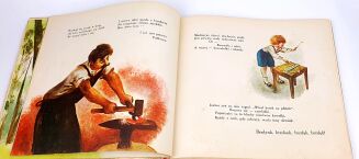 BRZECHWA- Pan DO RE MI i jego siedem córek 1955r. wyd. I ilustr. SZANCER - 5