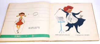 BRZECHWA- Pan DO RE MI i jego siedem córek 1955r. wyd. I ilustr. SZANCER - 11