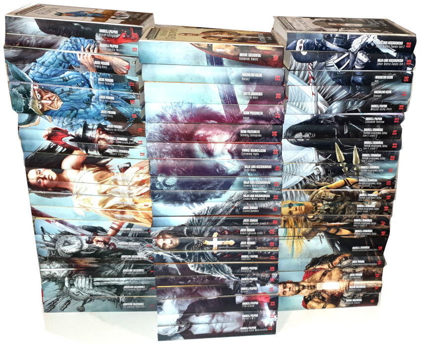 MISTRZOWIE POLSKIEJ FANTASTYKI t.1-60 komplet