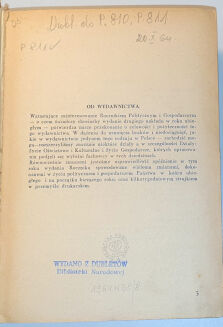 ROCZNIK POLITYCZNY I GOSPODARCZY 1936 - 5