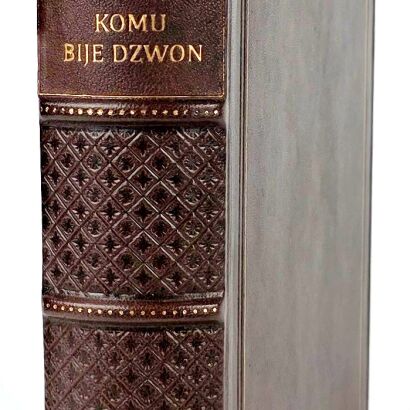 HEMINGWAY - KOMU BIJE DZWON wyd.1 skóra
