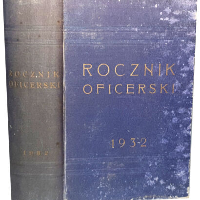 ROCZNIK OFICERSKI 1932r.