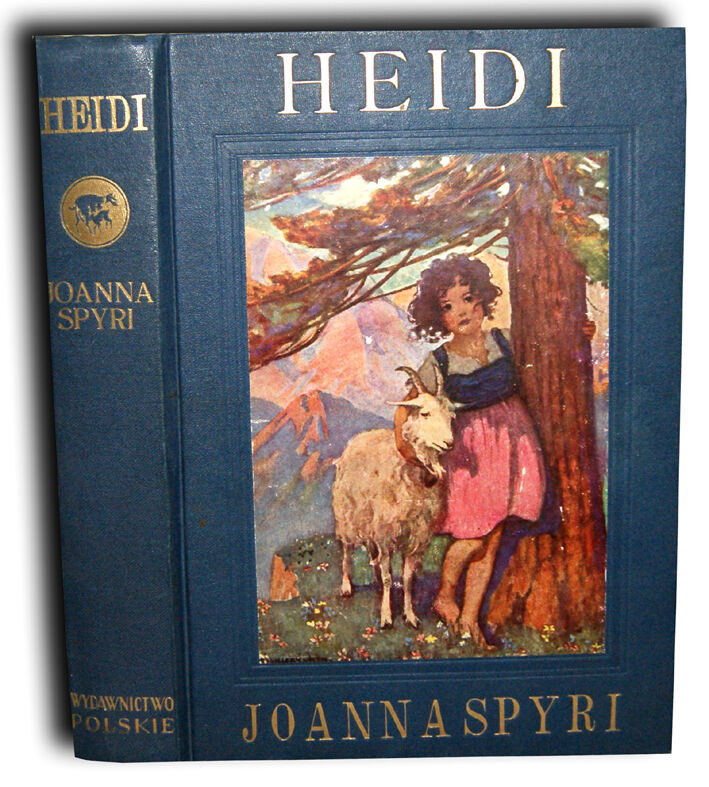 SPYRI- HEIDI wyd.1930 OPRAWA ilustr. STAN