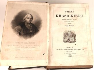 KRASICKI- DZIEŁA 10 tomów wyd. Paryż-Genewa 1830r. - 6