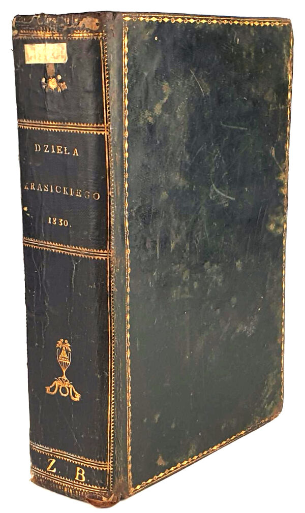 KRASICKI- DZIEŁA 10 tomów wyd. Paryż-Genewa 1830r.