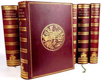 WIELKA HISTORJA POWSZECHNA t. I-VII [komplet w 11wol.], bardzo ładny egzemplarz - 5