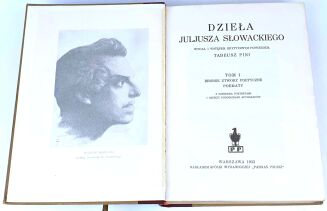SŁOWACKI- DZIEŁA t.1-3 ZŁOTA OPRAWA - 3