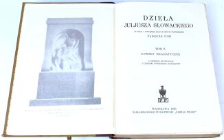 SŁOWACKI- DZIEŁA t.1-3 ZŁOTA OPRAWA - 7