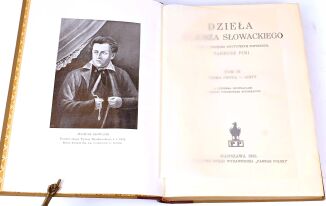 SŁOWACKI- DZIEŁA t.1-3 ZŁOTA OPRAWA - 10