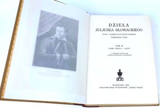SŁOWACKI- DZIEŁA t.1-3 ZŁOTA OPRAWA - 11