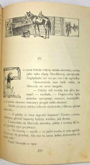 KONOPNICKA- O KRASNOLUDKACH I O SIEROTCE MARYSI wyd. emigracyjne 1943  ilustr. Molly Bukowskiej, winiety L. Illicza - 9