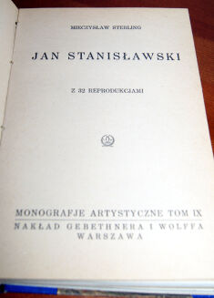TRETER- MONOGRAFIE ARTYSTYCZNE t. VI-X oprawa - 17