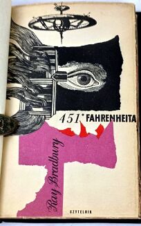 BRADBURY- 451° FAHRENHEITA / FAHRENHEIT 451 first polish edition 1960 - 4