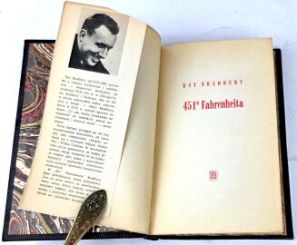 BRADBURY- 451° FAHRENHEITA / FAHRENHEIT 451 first polish edition 1960 - 5