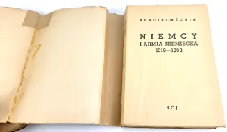 BENOIST-MÉCHIN - NIEMCY I ARMIA NIEMIECKA 1918–1938,  T. 1–2 [komplet w 2 wol.] - 3