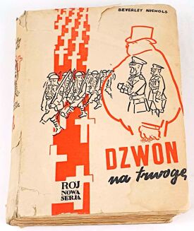 NICHOLS- DZWON NA TRWOGE / THE BELL FOR FEAR 1934, cover by Mieczyslaw Berman - 2