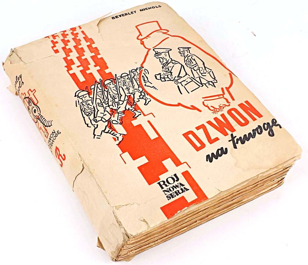 NICHOLS- DZWON NA TRWOGE / THE BELL FOR FEAR 1934, cover by Mieczyslaw Berman