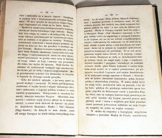 WYSOCKI- PAMIĘTNIK JENERAŁA WYSOCKIEGO dowódcy Legionu Polskiego na Węgrzech z czasu kampanii węgierskiej w roku 1848 i 1849 wyd. 1850 - 3