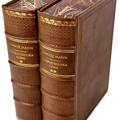 MANN - CZARODZIEJSKA GÓRA t.1-4 (komplet w 2wol.) wyd.1 z 1930r.