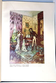 MICKIEWICZ- PAN TADEUSZ ilustracje Szancer, oprawa wydawnicza skóra - 5