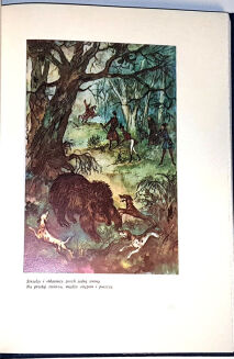 MICKIEWICZ- PAN TADEUSZ ilustracje Szancer, oprawa wydawnicza skóra - 4