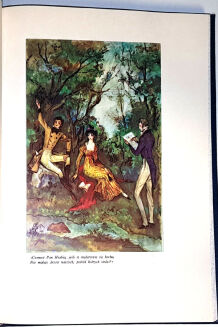 MICKIEWICZ- PAN TADEUSZ ilustracje Szancer, oprawa wydawnicza skóra - 3