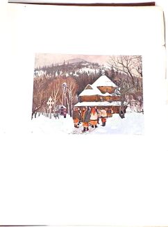 SZTUKA Miesięcznik ilustrowany,  poświęcony sztuce i kulturze. Lwów 1911 - 1913. Wł. Jarocki - autolitografia - 13