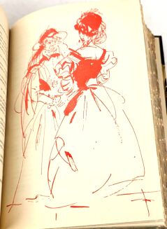 DUMAS - DZIEŁA. Trylogia TRZEJ MUSZKIETEROWIE, HRABIA MONTE CHRISTO, KRÓLOWA MARGOT wyd. 1956-7 ilustracje - 7