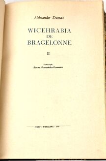 DUMAS - DZIEŁA. Trylogia TRZEJ MUSZKIETEROWIE, HRABIA MONTE CHRISTO, KRÓLOWA MARGOT wyd. 1956-7 ilustracje - 12