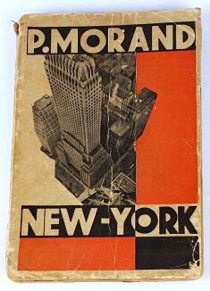 MORAND - NEW-YORK. Cover photo-montage by Mieczyslaw Berman. Avant garde. - 2