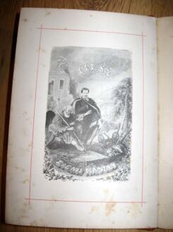 POL - PIEŚŃ O ZIEMI NASZEJ ilustracje KOSSAKA wyd. Kraków 1888r. OPRAWA WYDAWNICZA sygn. Zenczykowski - 8
