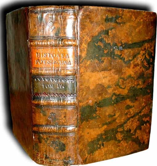 BOSSUET- HISTORYA POWSZECHNA- STARODRUK POLSKI- 1793r.