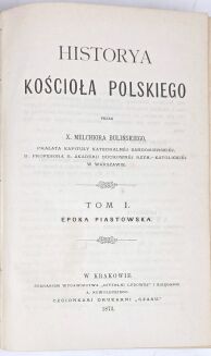 BULIŃSKI- HISTORYA KOŚCIOŁA POLSKIEGO T.1-3 [komplet w 3 wol.] wyd. 1873-4 - 3