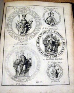 STRUVII- CORPUS HISTORIAE GERMANICAE wyd.1753r. TABLICE - 10