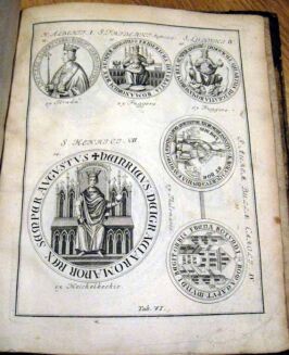 STRUVII- CORPUS HISTORIAE GERMANICAE wyd.1753r. TABLICE - 11