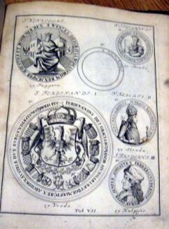 STRUVII- CORPUS HISTORIAE GERMANICAE wyd.1753r. TABLICE - 12