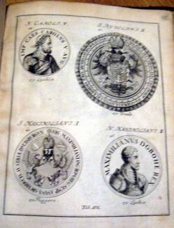 STRUVII- CORPUS HISTORIAE GERMANICAE wyd.1753r. TABLICE - 13