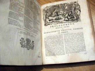 STRUVII- CORPUS HISTORIAE GERMANICAE wyd.1753r. TABLICE - 5