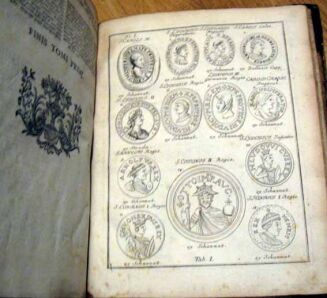 STRUVII- CORPUS HISTORIAE GERMANICAE wyd.1753r. TABLICE - 6