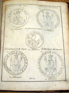 STRUVII- CORPUS HISTORIAE GERMANICAE wyd.1753r. TABLICE - 7