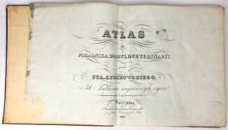 ŁYSZKOWSKI- ATLAS DO PORADNIKA HODOWLI I WETERYNARYI 31 tablic 1831 - 4