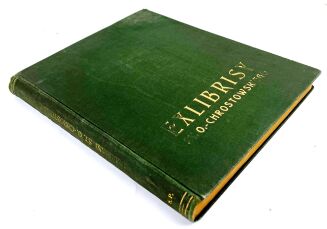 WOŹNICKI - EXLIBRISY STANISŁAWA O. - CHROSTOWSKIEGO wyd. 1937 - 2