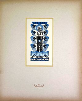 WOŹNICKI - EXLIBRISY STANISŁAWA O. - CHROSTOWSKIEGO wyd. 1937 - 4