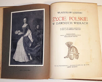 ŁOZIŃSKI - ŻYCIE POLSKIE W DAWNYCH WIEKACH oprawa SEMKOWICZ - 3