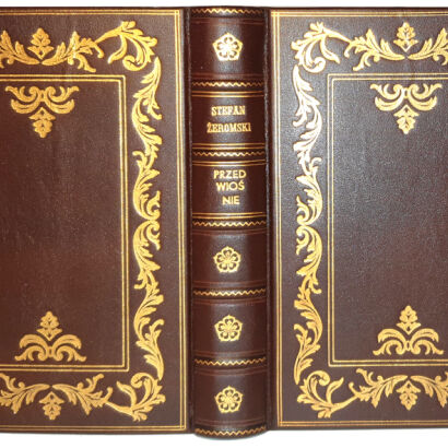 ŻEROMSKI- PRZEDWIOŚNIE wyd. 1 z 1925 skóra