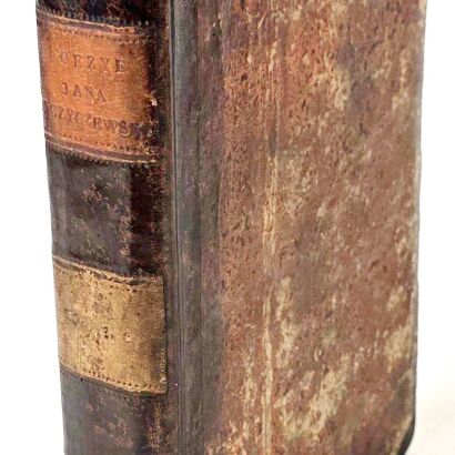 GORCZYCZEWSKI -  POEZYE PRZEKŁADANE I WŁASNE JANA GORCZYCZEWSKIEGO t.1-2 [komplet w 1 wol.]. Pierwsze pełne przekłady na j.polski Pope'a, Delille'a, Boala Despro, 1818