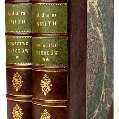 SMITH - BADANIA NAD NATURĄ I PRZYCZYNAMI BOGACTWA NARODÓW  T.1-2 [komplet w 2 wol.]
