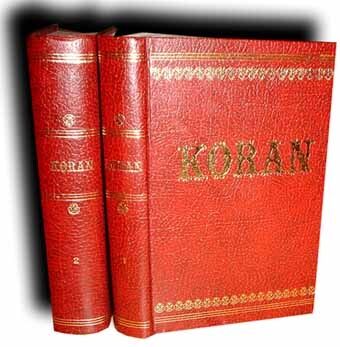 KORAN (AL - KORAN) t. I-II [KOMPLET] 1858r. [reprint], 