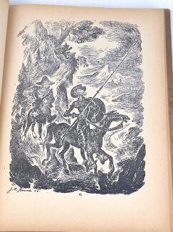 CERVANTES - DON KICHOT Z MANCZY ilustr. Szancer - 4