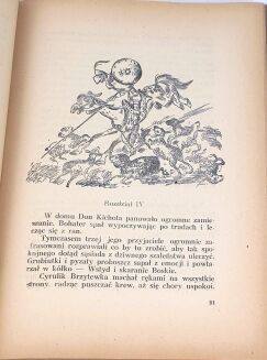 CERVANTES - DON KICHOT Z MANCZY ilustr. Szancer - 5
